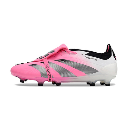 Chuteira Campo Adidas Predator FT 30 Elite FG Rosa e Preta
