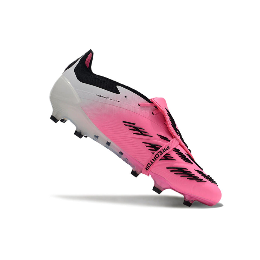 Chuteira Campo Adidas Predator FT 30 Elite FG Rosa e Preta