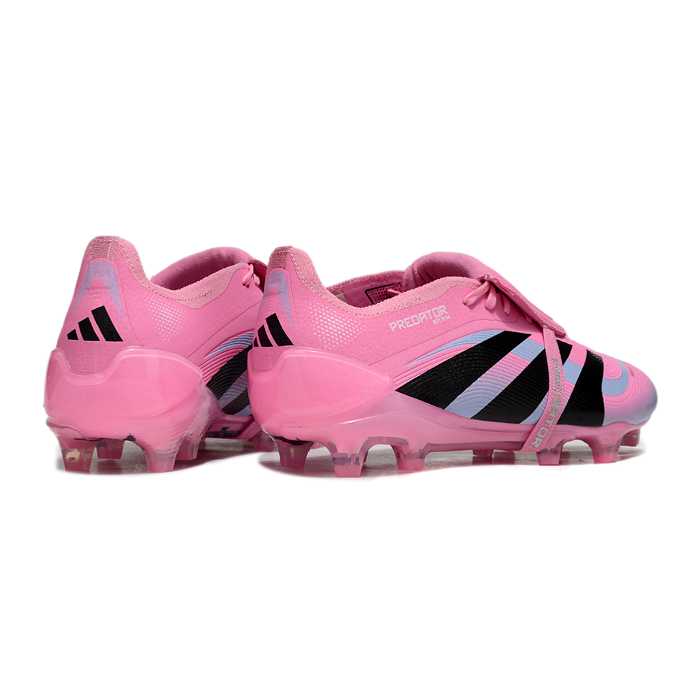 Chuteira Campo Adidas Predator FT 30 Elite FG Rosa e Preto