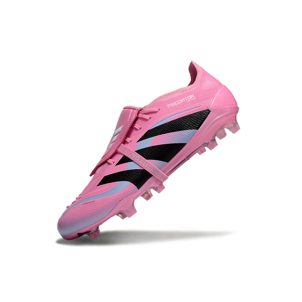 Chuteira Campo Adidas Predator FT 30 Elite FG Rosa e Preto