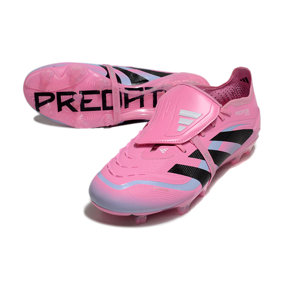 Chuteira Campo Adidas Predator FT 30 Elite FG Rosa e Preto