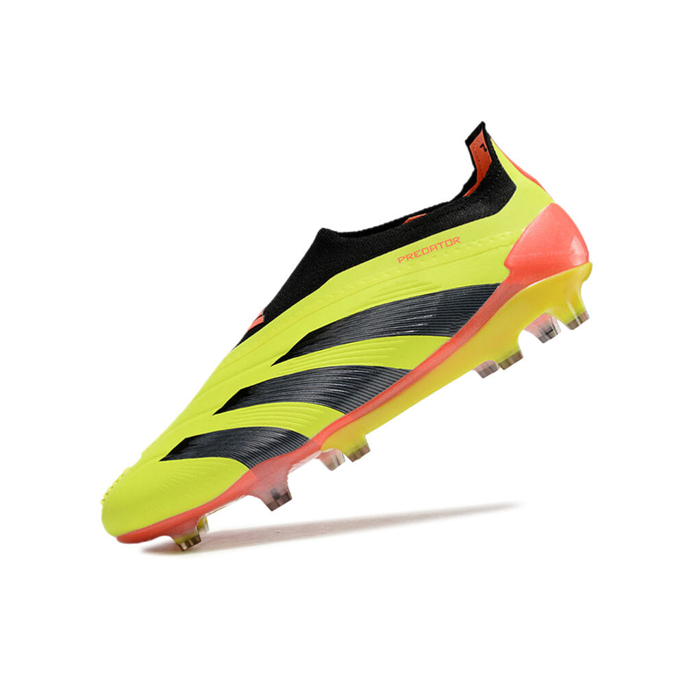 Chuteira Campo Adidas Predator LL Elite FG Amarelo, Preto e Vermelho 