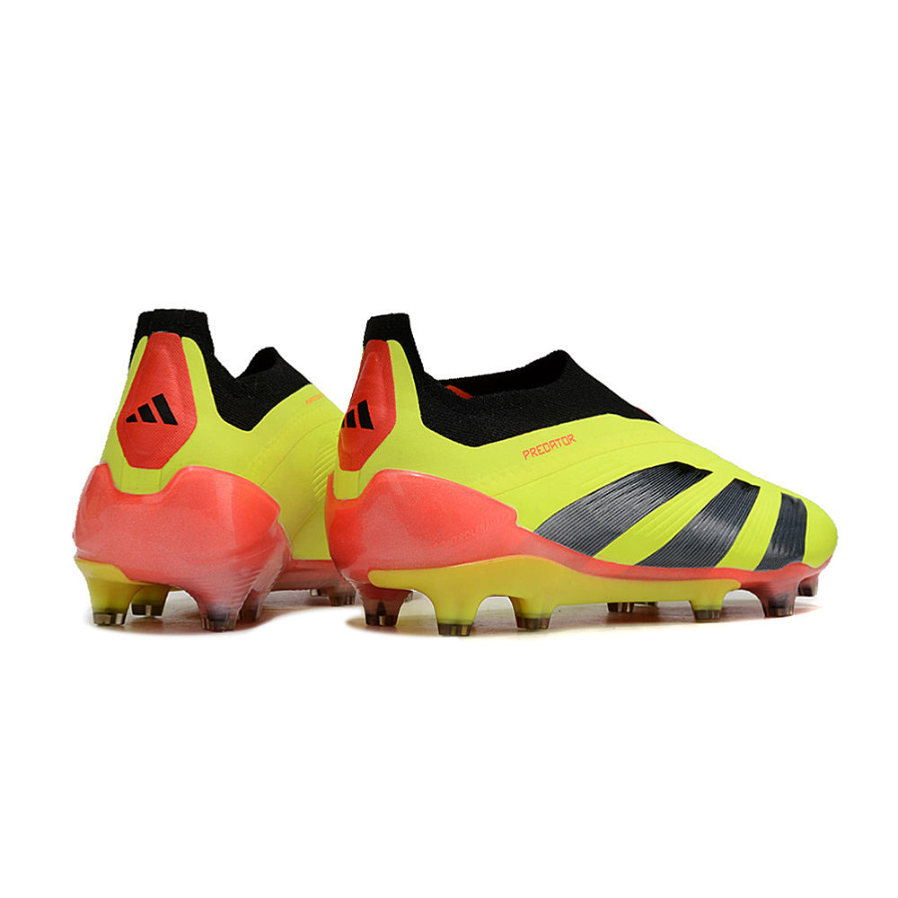 Chuteira Campo Adidas Predator LL Elite FG Amarelo, Preto e Vermelho 