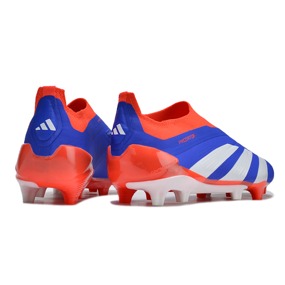 Chuteira Campo Adidas Predator LL Elite FG Azul, Vermelho e Branco 