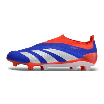 Chuteira Campo Adidas Predator LL Elite FG Azul, Vermelho e Branco 