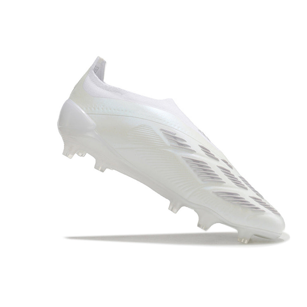 Chuteira Campo Adidas Predator LL Elite FG Branca 