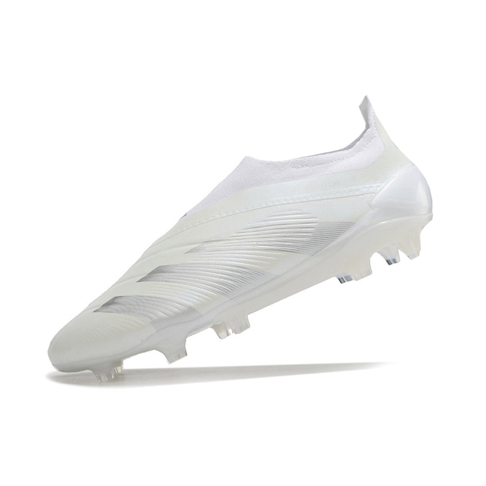 Chuteira Campo Adidas Predator LL Elite FG Branca 