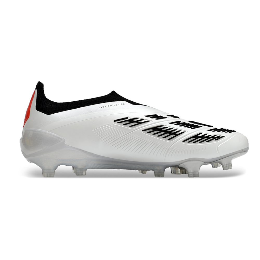 Chuteira Campo Adidas Predator LL Elite FG Branca e Preto