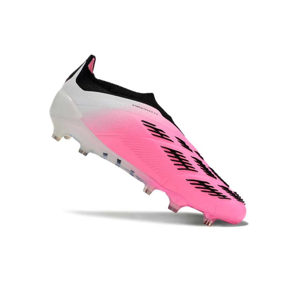 Chuteira Campo Adidas Predator LL Elite FG Branca e Rosa
