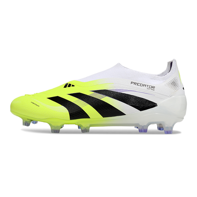 Chuteira Campo Adidas Predator LL Elite FG Branco e Verde