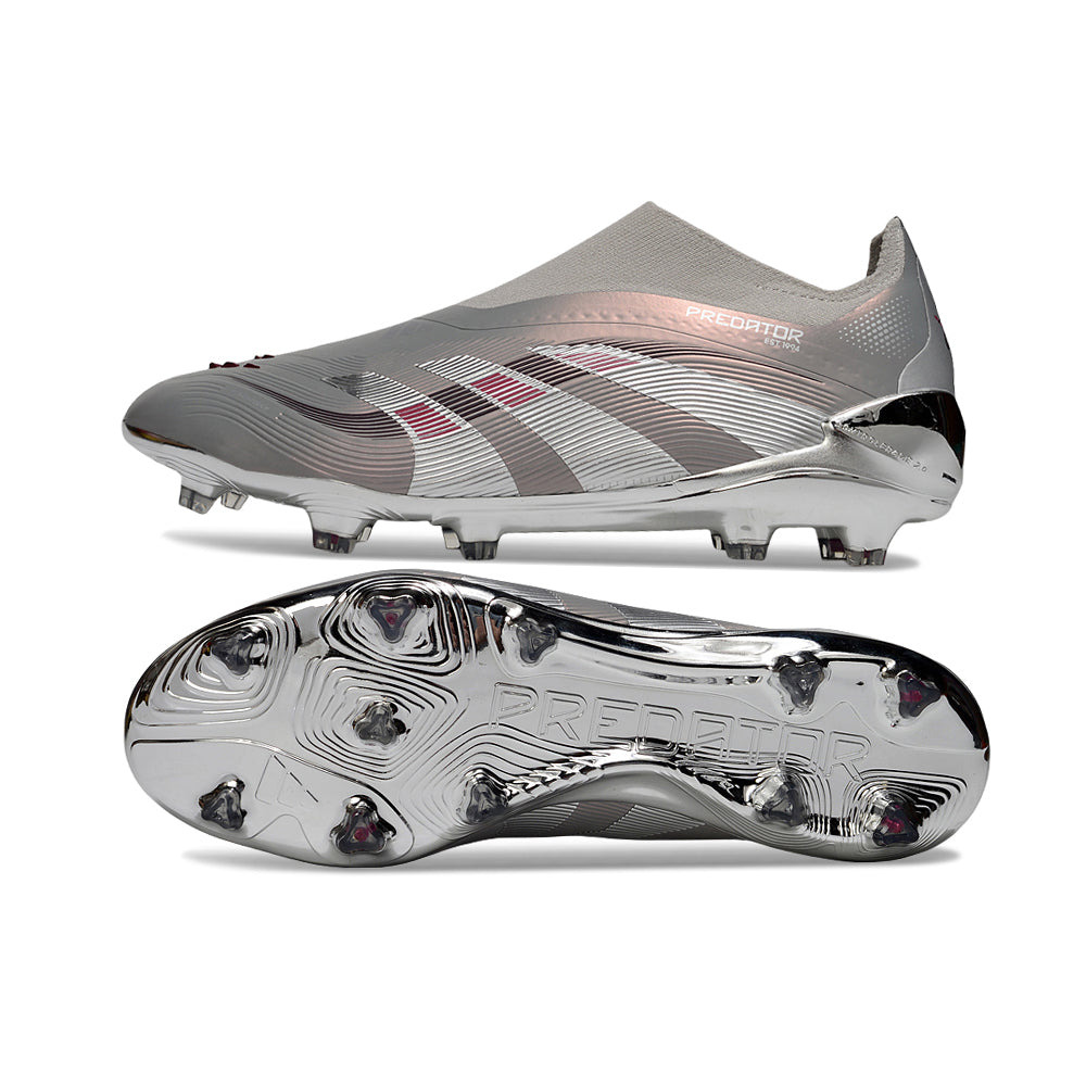 Chuteira Campo Adidas Predator LL Elite FG Cinza 