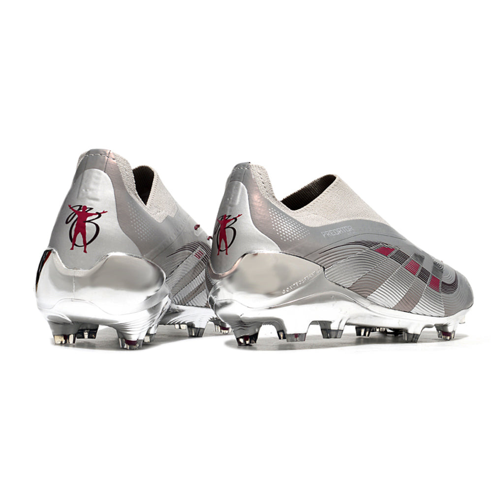 Chuteira Campo Adidas Predator LL Elite FG Cinza 