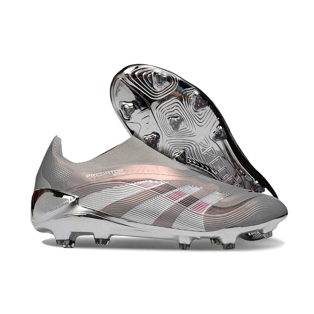 Chuteira Campo Adidas Predator LL Elite FG Cinza 