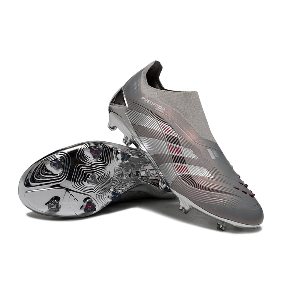 Chuteira Campo Adidas Predator LL Elite FG Cinza 