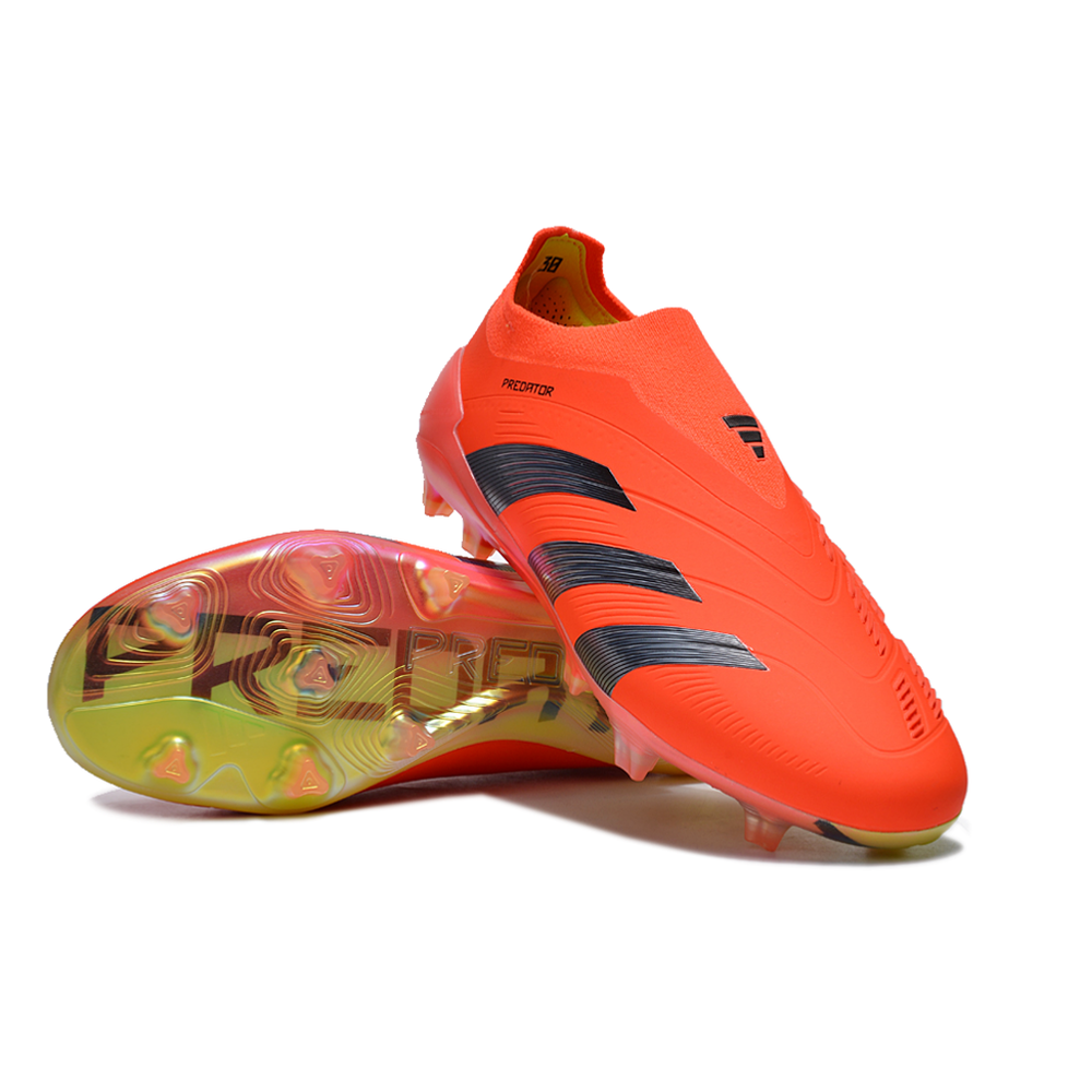 Chuteira Campo Adidas Predator LL Elite FG Laranja 