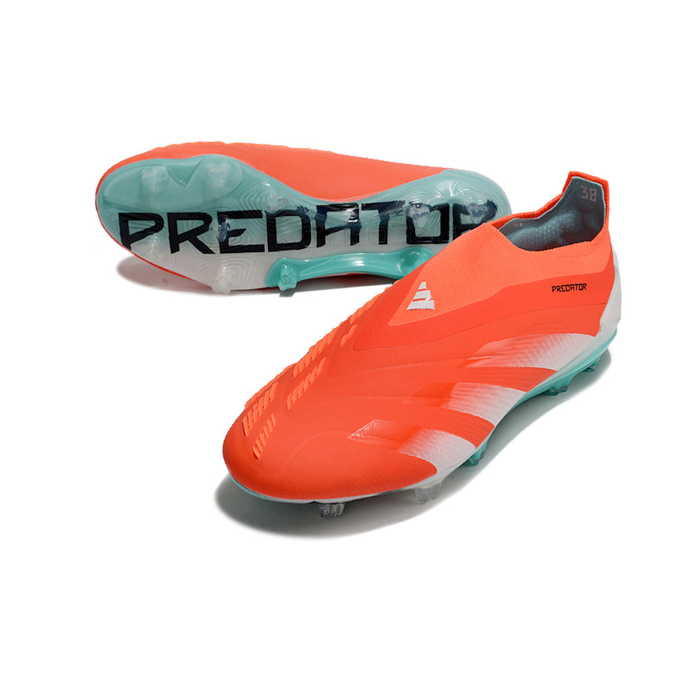 Chuteira Campo Adidas Predator LL Elite FG Laranja e Verde