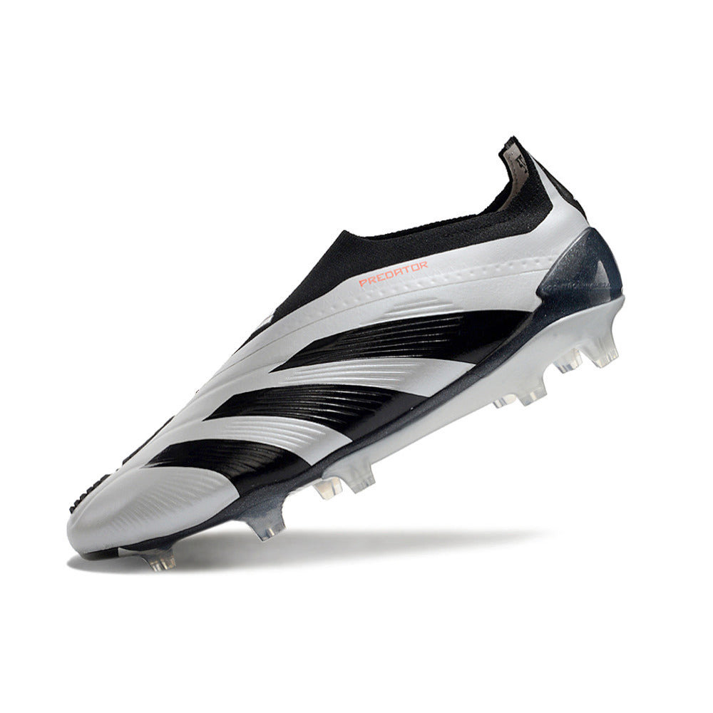 Chuteira Campo Adidas Predator LL Elite FG Prata e Preta