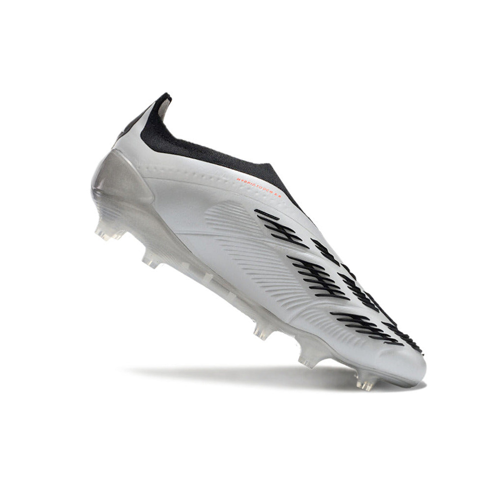 Chuteira Campo Adidas Predator LL Elite FG Prata e Preta