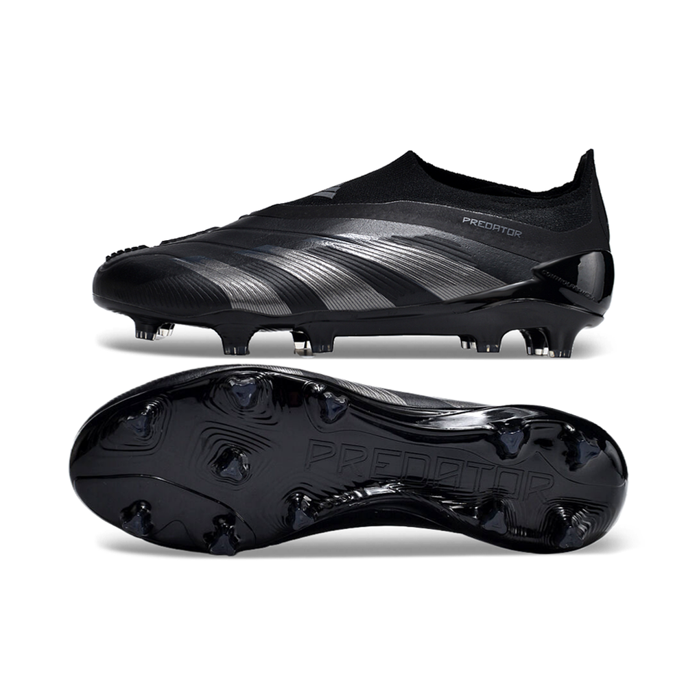 Chuteira Campo Adidas Predator LL Elite FG Preta 