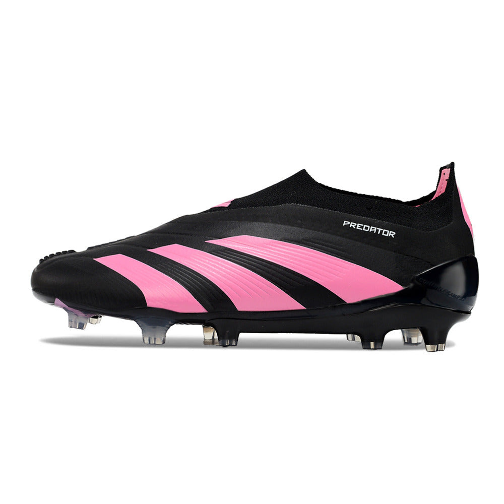 Chuteira Campo Adidas Predator LL Elite FG Preta e Rosa
