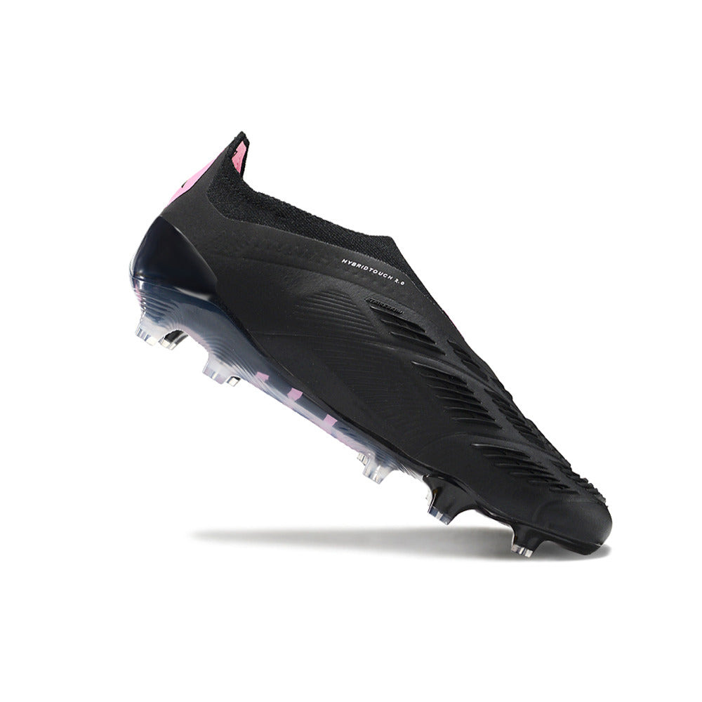 Chuteira Campo Adidas Predator LL Elite FG Preta e Rosa
