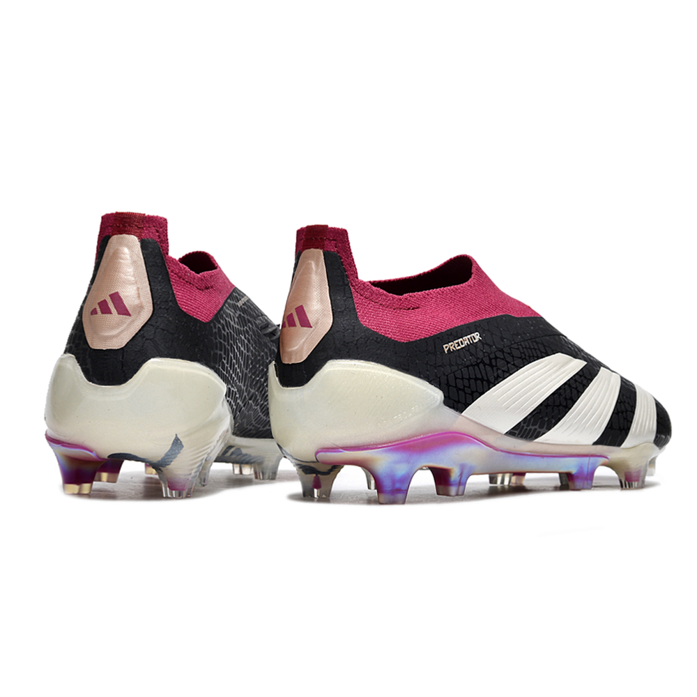 Chuteira Campo Adidas Predator LL Elite FG Preta e Roxa