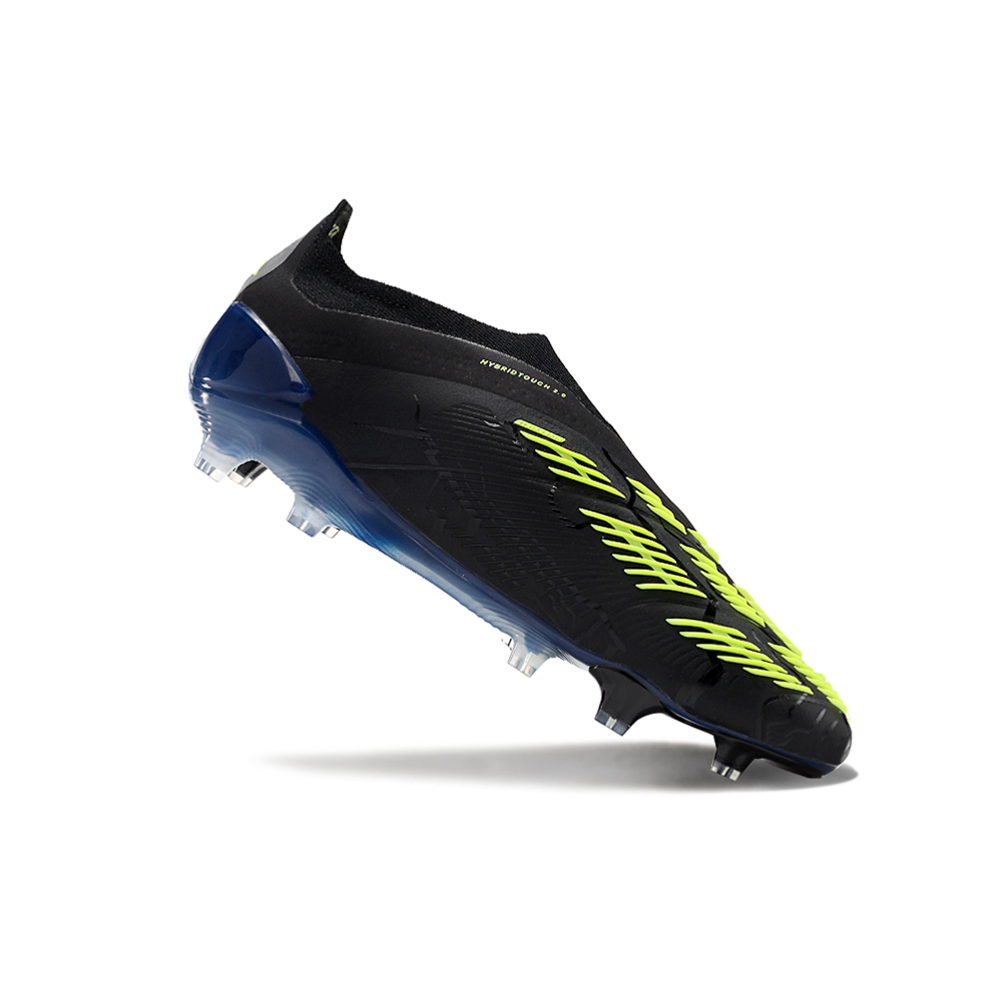 Chuteira Campo Adidas Predator LL Elite FG Preta e Verde 