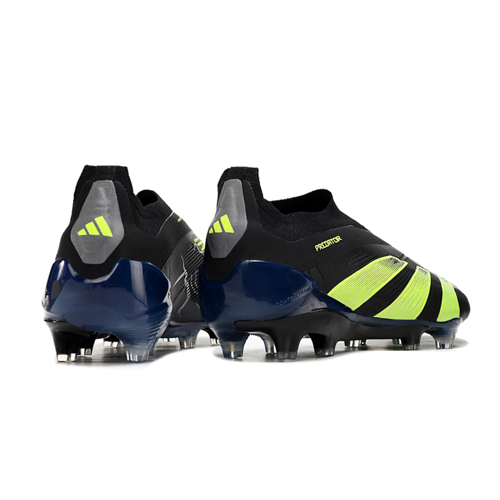 Chuteira Campo Adidas Predator LL Elite FG Preta e Verde 