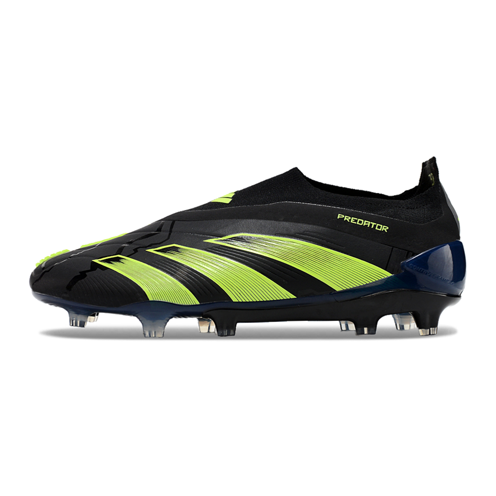 Chuteira Campo Adidas Predator LL Elite FG Preta e Verde 