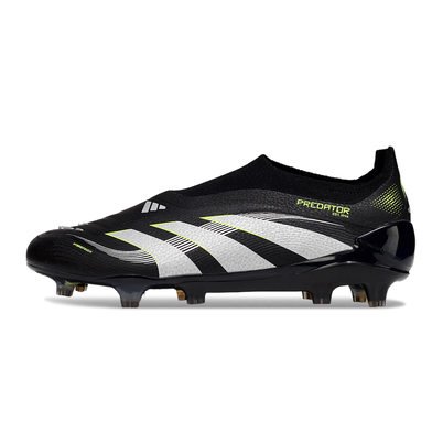 Chuteira Campo Adidas Predator LL Elite FG Preto, Branco e Verde