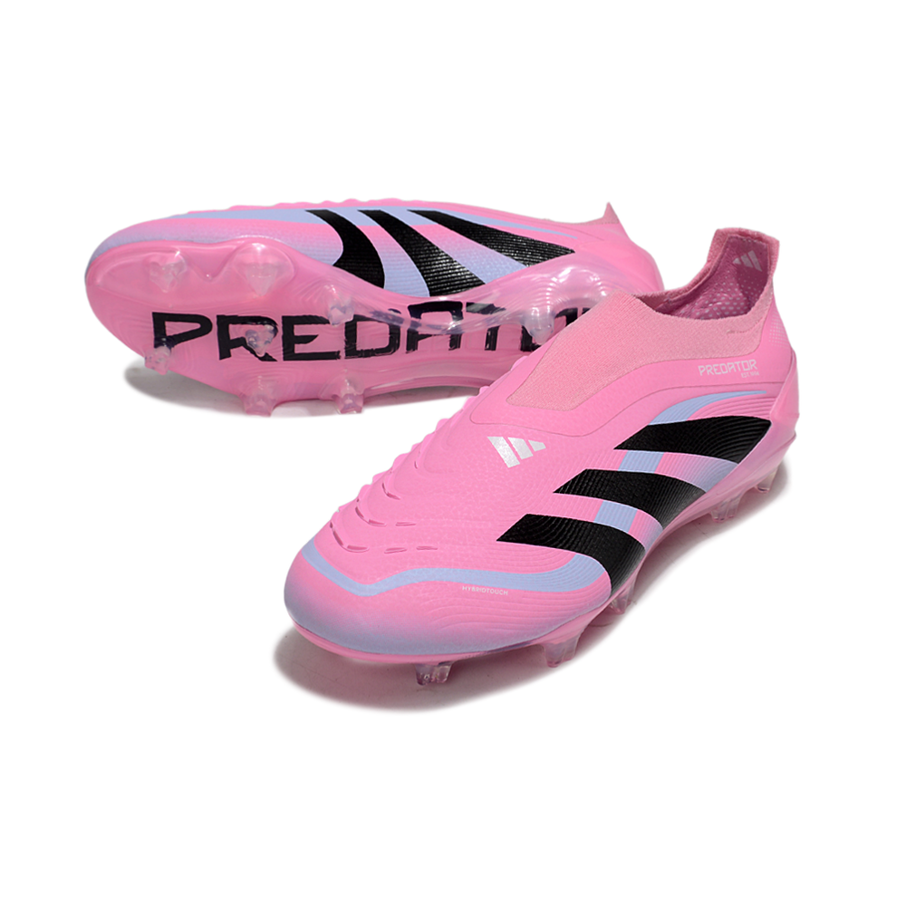 Chuteira Campo Adidas Predator LL Elite FG Rosa e Preto