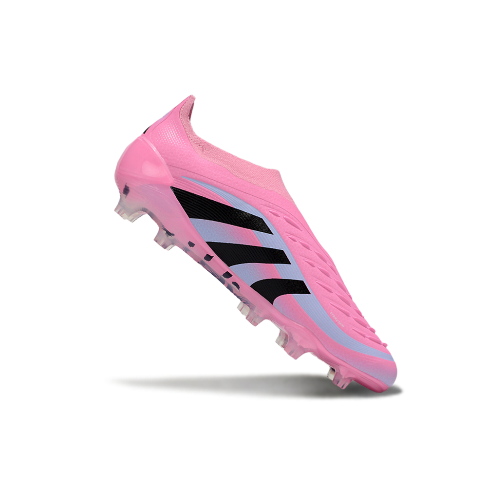 Chuteira Campo Adidas Predator LL Elite FG Rosa e Preto