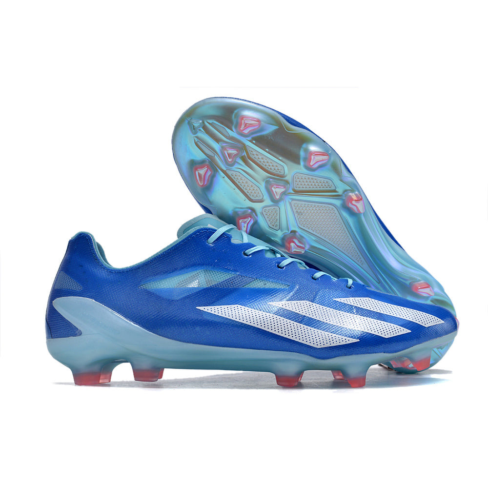 Chuteira Campo Adidas X CrazyFast+ FG Azul 