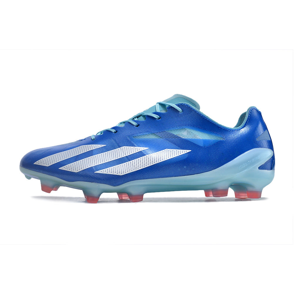 Chuteira Campo Adidas X CrazyFast+ FG Azul 
