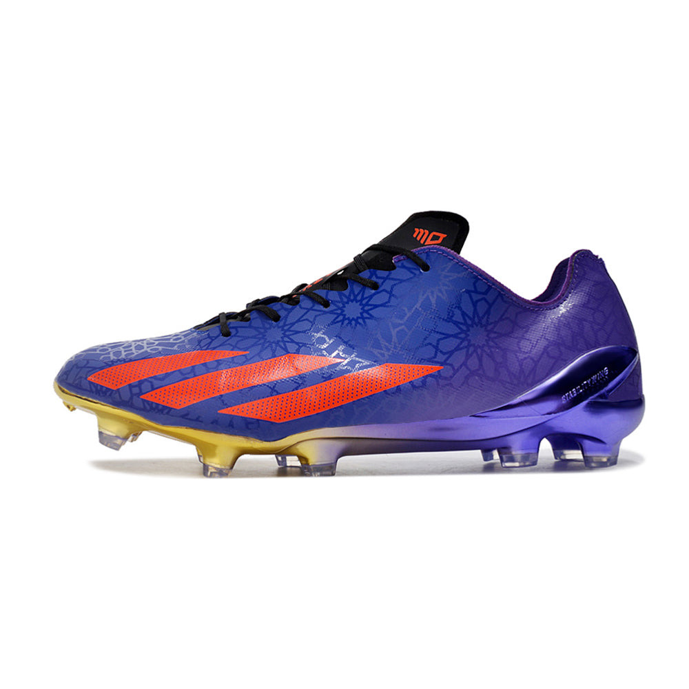 Chuteira Campo Adidas X Crazyfast+ FG Roxo e Vermelho 