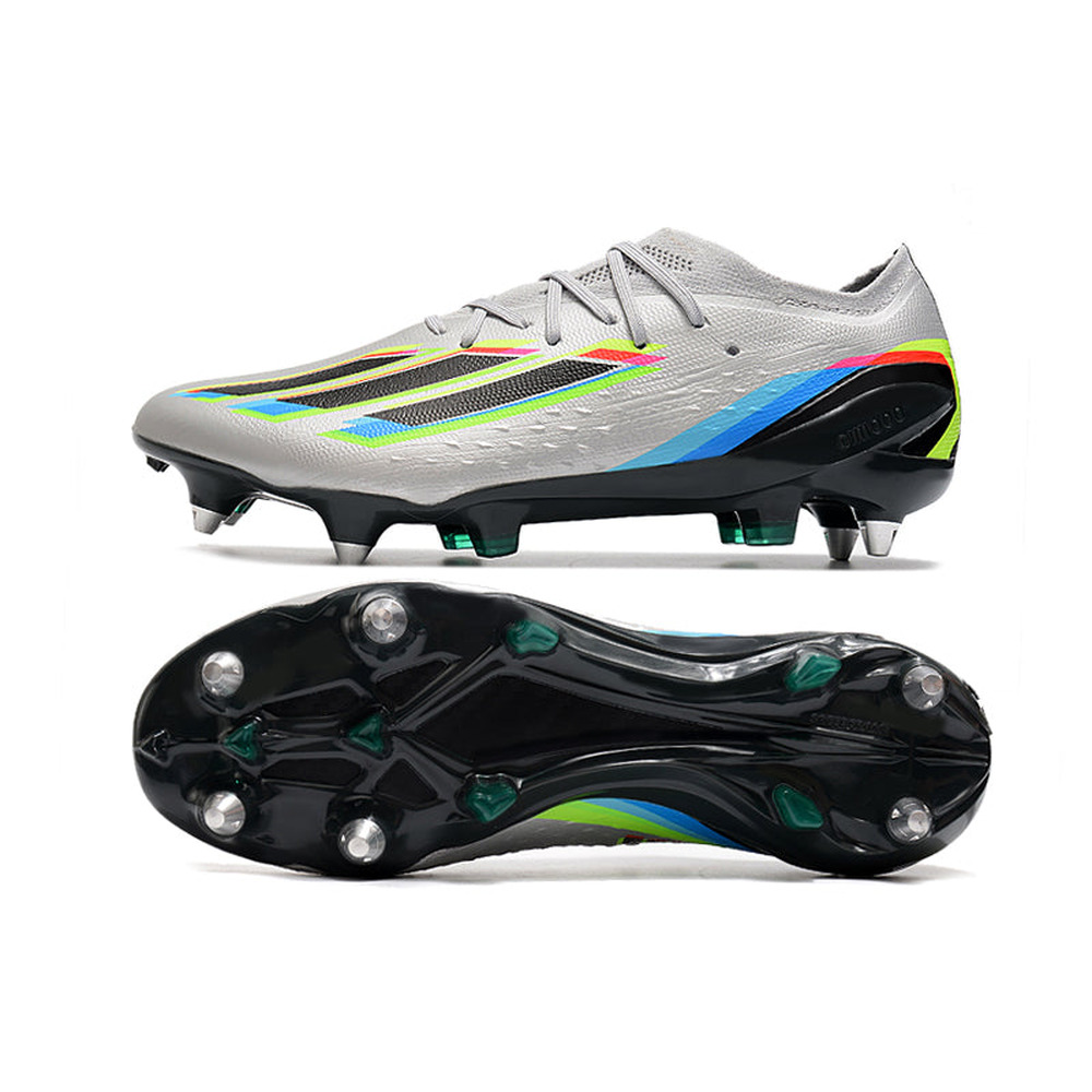 Chuteira Campo Adidas X Speedportal.1 Ponta de Aluminio Prata 