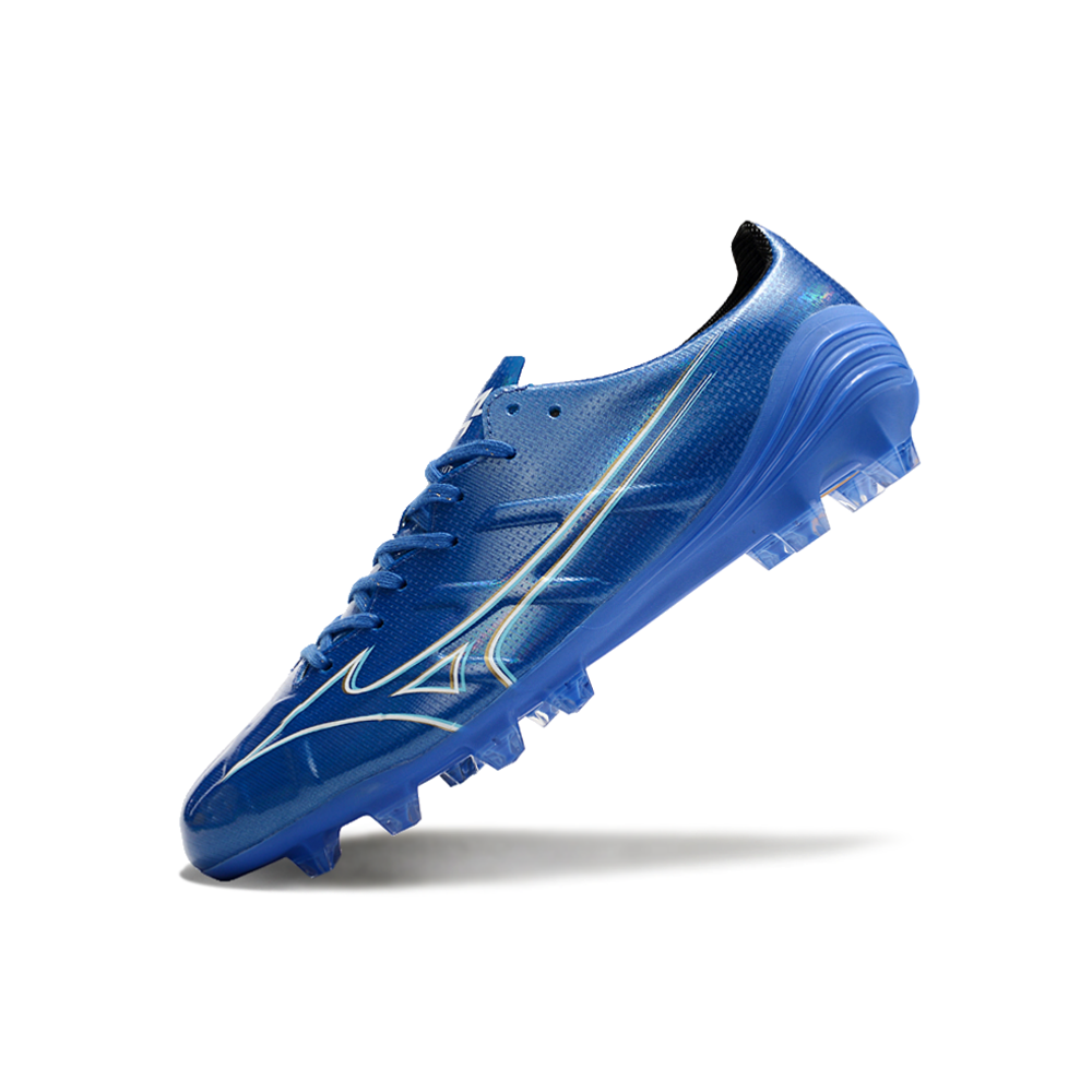 Chuteira Campo Mizuno Alpha FG Azul 