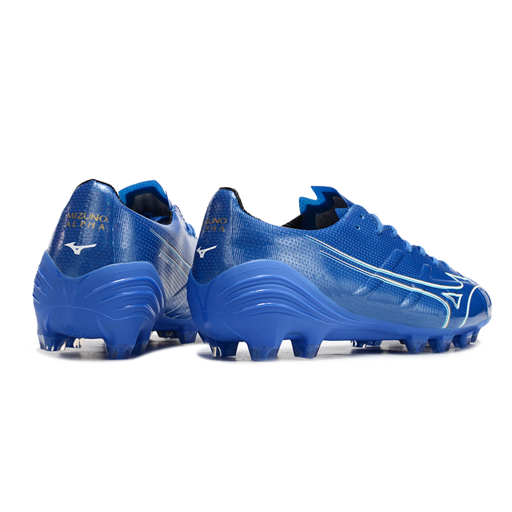 Chuteira Campo Mizuno Alpha FG Azul 