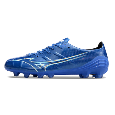 Chuteira Campo Mizuno Alpha FG Azul 