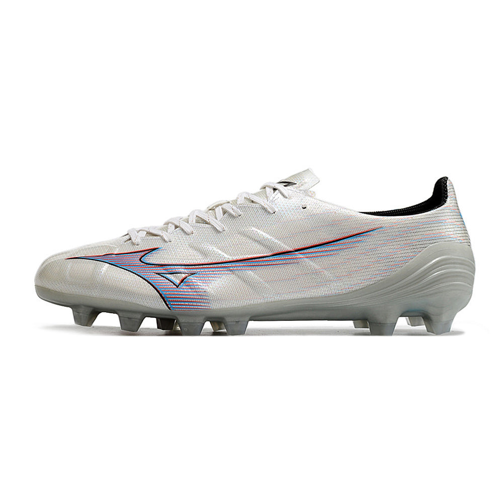 Chuteira Campo Mizuno Alpha FG Branca 