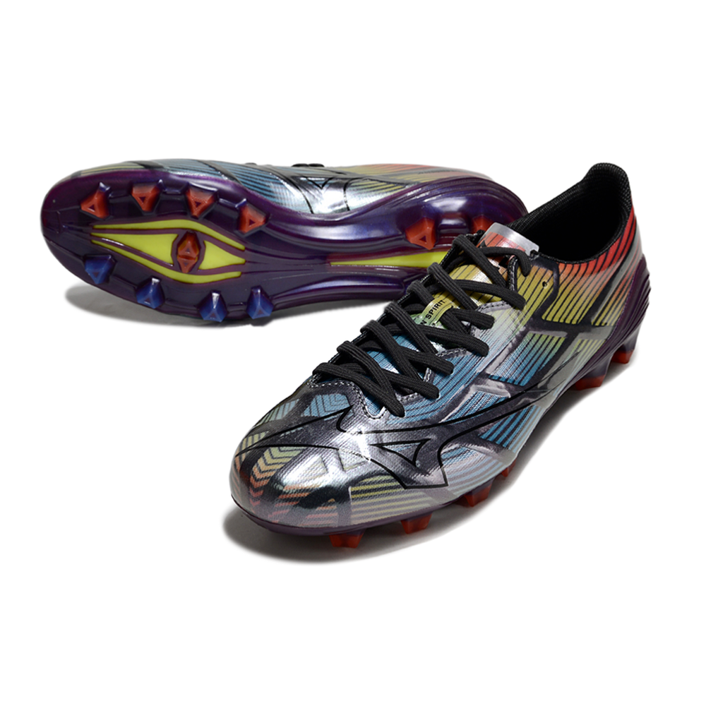 Chuteira Campo Mizuno Alpha FG Colorido 