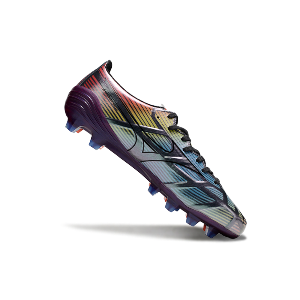 Chuteira Campo Mizuno Alpha FG Colorido 