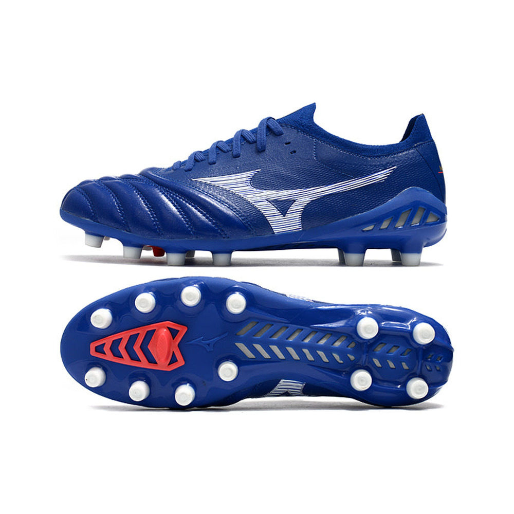 Chuteira Campo Mizuno Morelia Neo 3 FG Azul