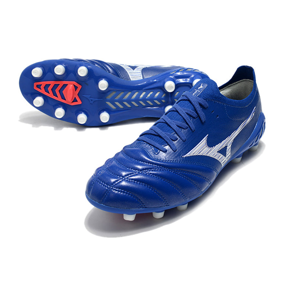 Chuteira Campo Mizuno Morelia Neo 3 FG Azul