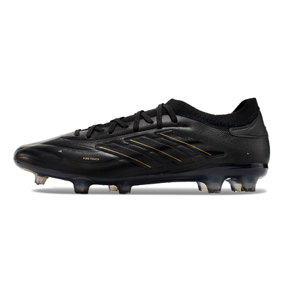 Chuteira Campo Adidas Copa Pure II + FG Preta e Dourada 