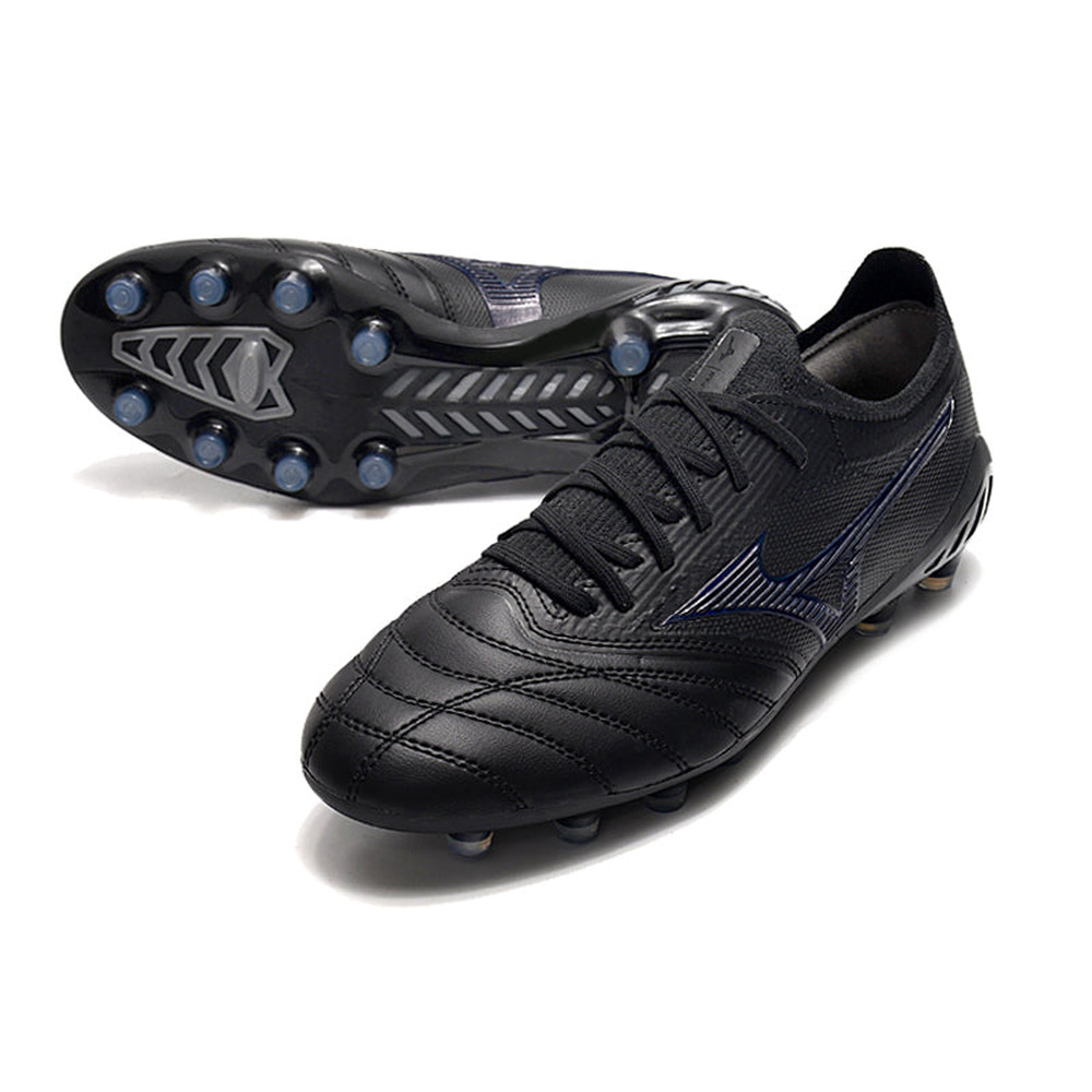 Chuteira Campo Mizuno Morelia Neo 3 FG Preta