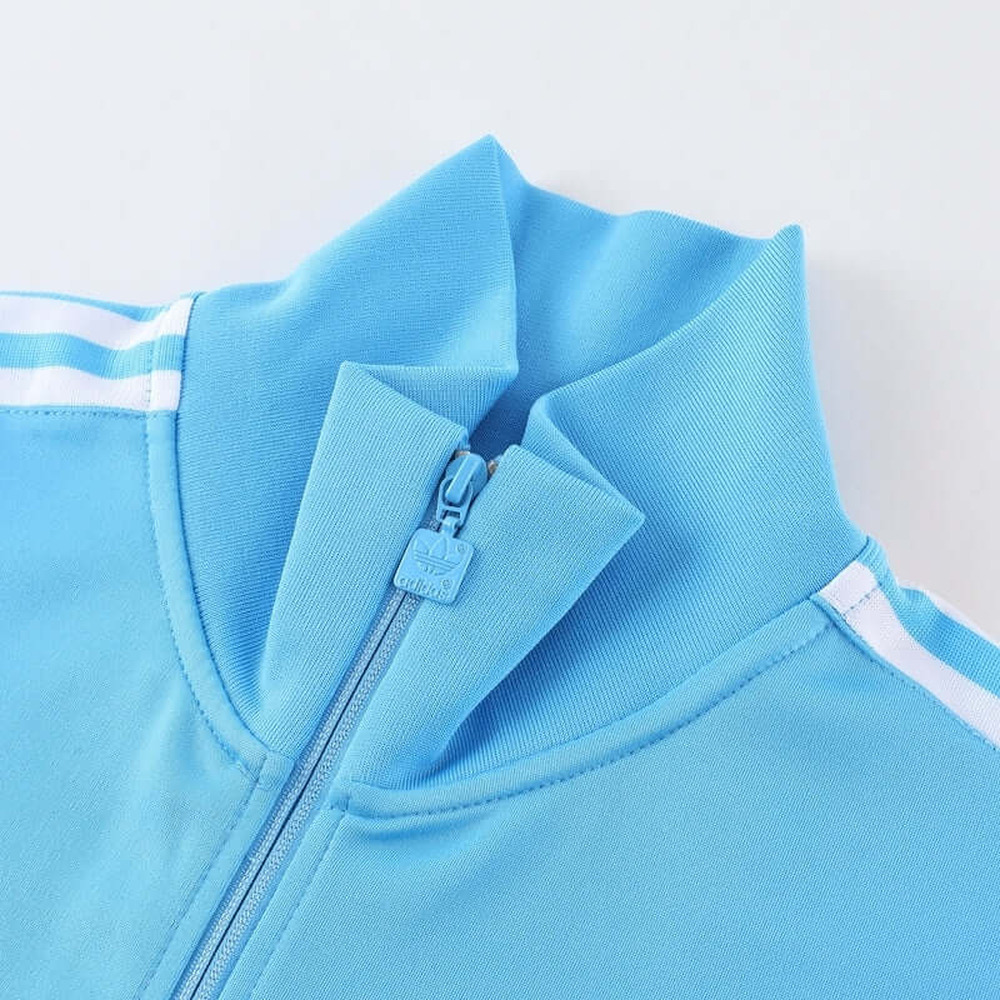 Conjunto de Frio Adidas Sportswear Azul Claro e Preto