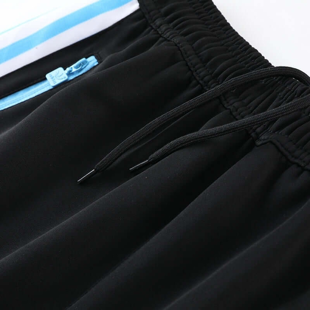 Conjunto de Frio Adidas Sportswear Azul Claro e Preto