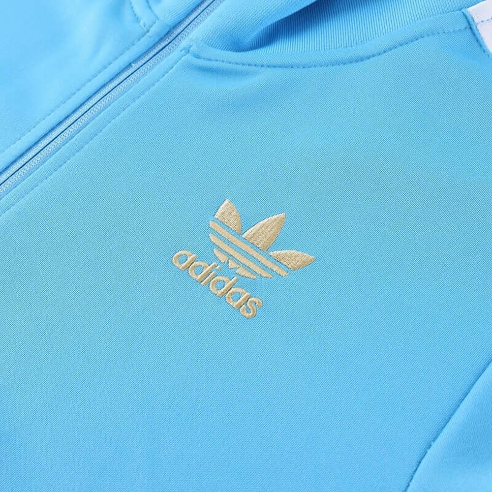 Conjunto de Frio Adidas Sportswear Azul Claro e Preto