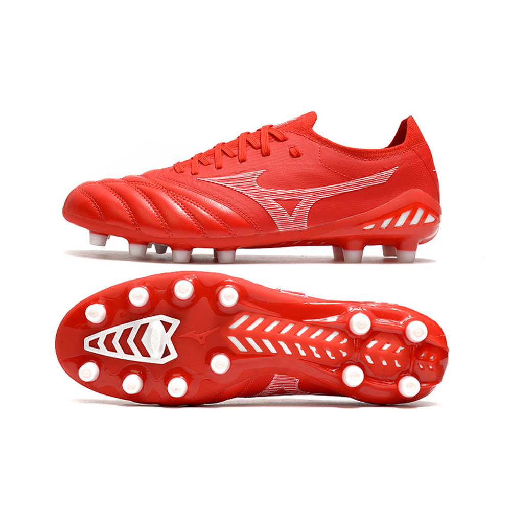 Chuteira Campo Mizuno Morelia Neo 3 FG Vermelha
